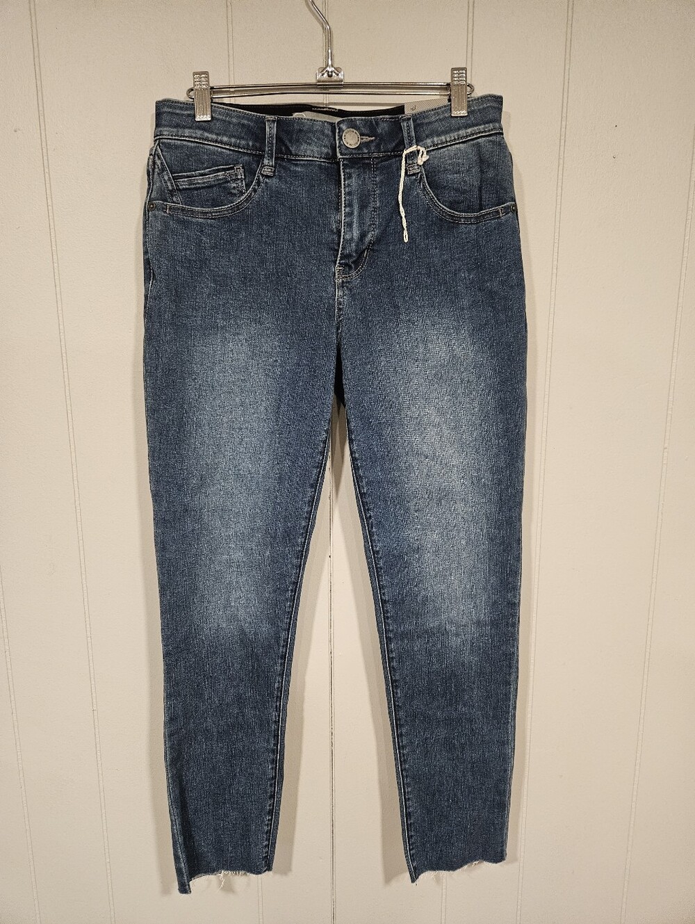 Wit & Wisdom Ab Solution High Rise Ankle Skimmer Blue Jeans Size 4 28x27 NWT